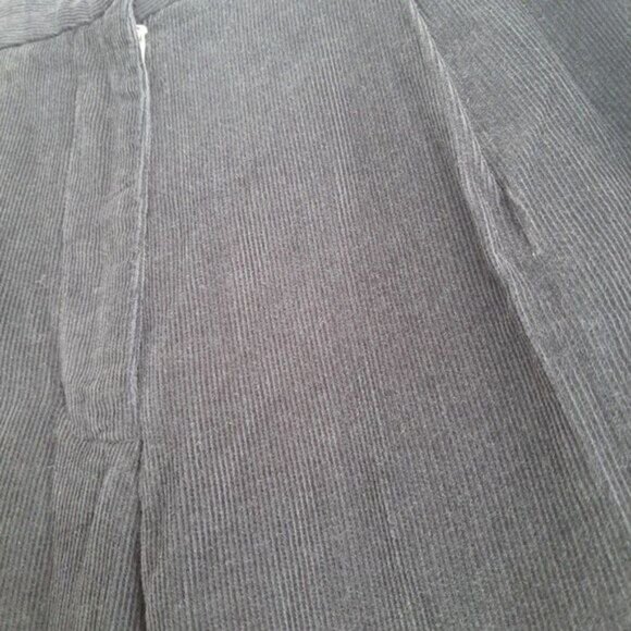 EDDIE BAUER Hi-rise Corduroy Straight Leg Pants Black Sz 6 - Picture 5 of 9
